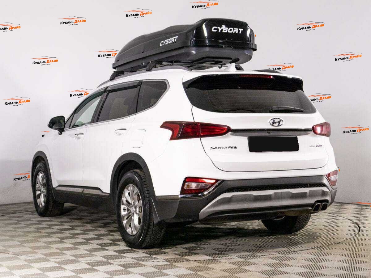 Hyundai Santa Fe 2019 года с пробегом. Фото: #6