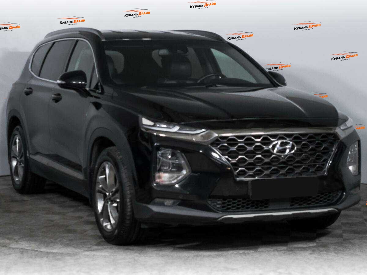 Hyundai Santa Fe 2019 года с пробегом. Фото: #2