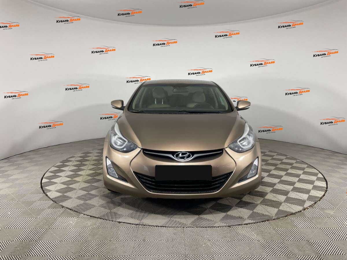 Hyundai Elantra 2014 года с пробегом. Фото: #1