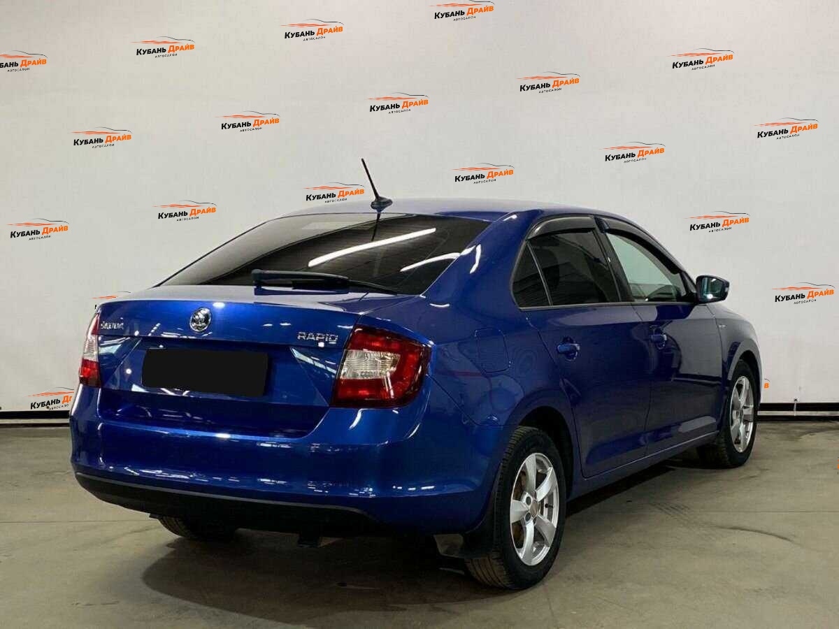 Skoda Rapid 2018 года с пробегом. Фото: #4