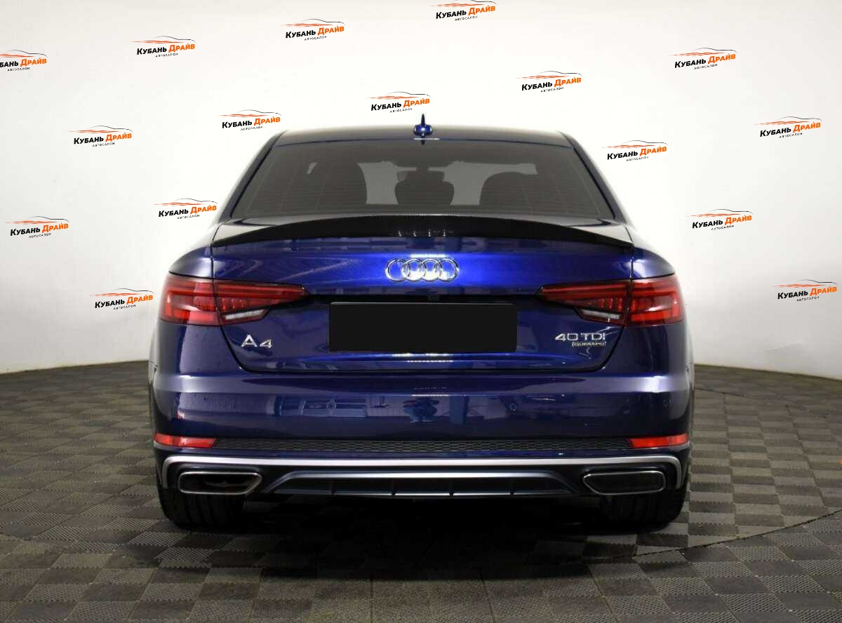 Audi A4 2018 года с пробегом. Фото: #4