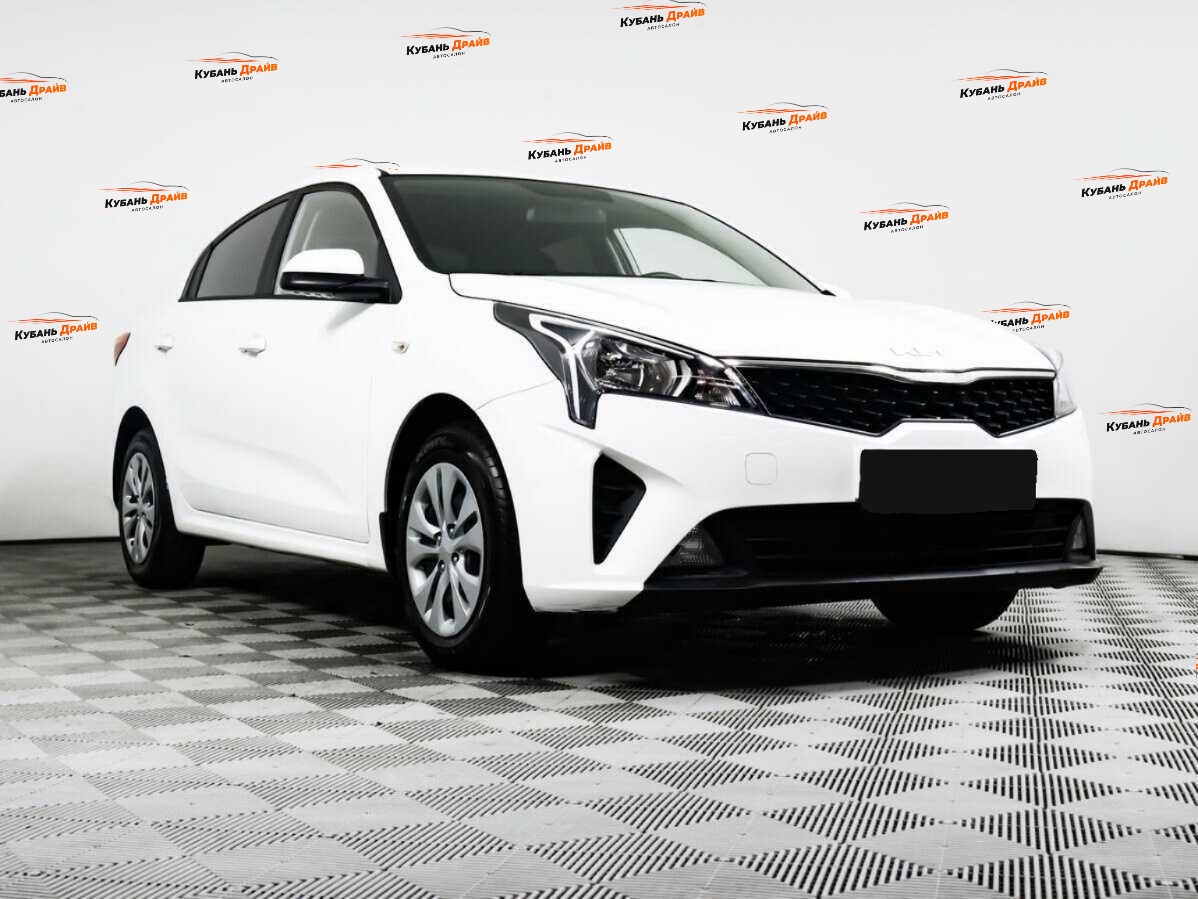 Kia Rio 2022 года с пробегом. Фото: #2