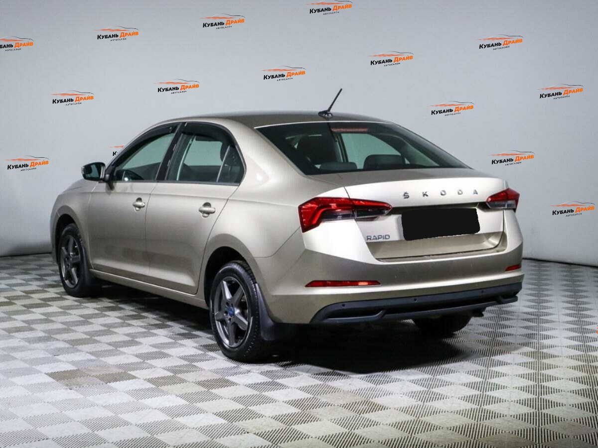 Skoda Rapid 2021 года с пробегом. Фото: #6