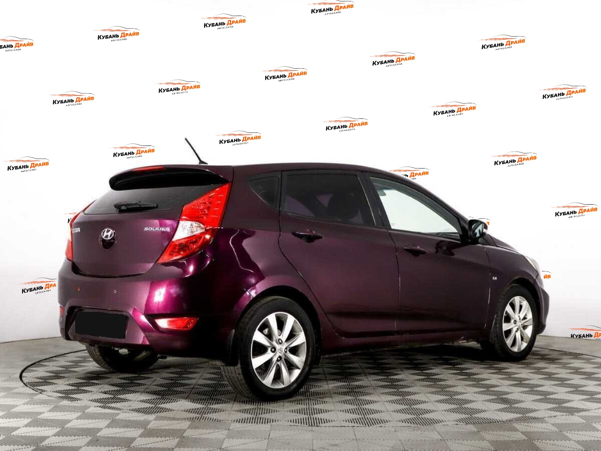 Hyundai Solaris 2013 года с пробегом. Фото: #4