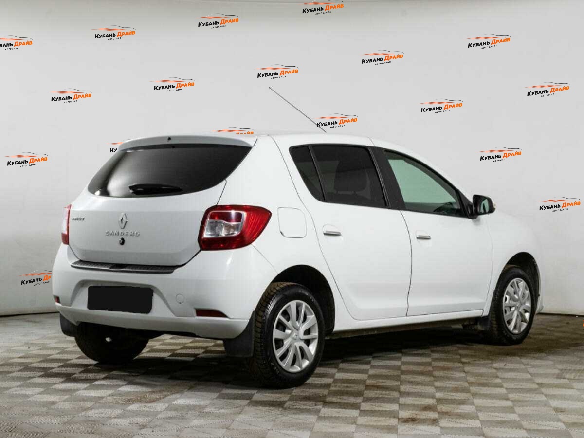 Renault Sandero 2017 года с пробегом. Фото: #4