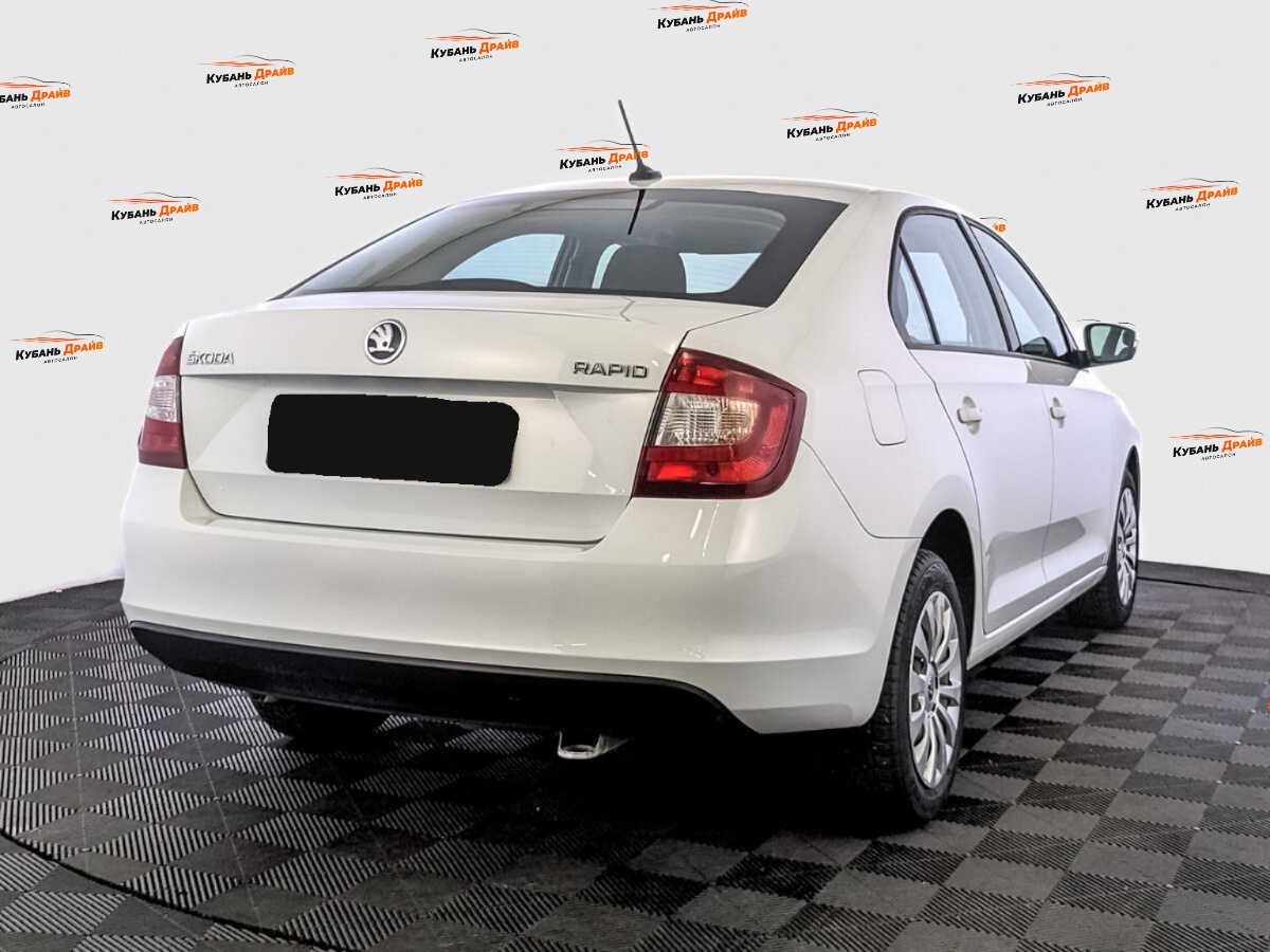 Skoda Rapid 2019 года с пробегом. Фото: #4