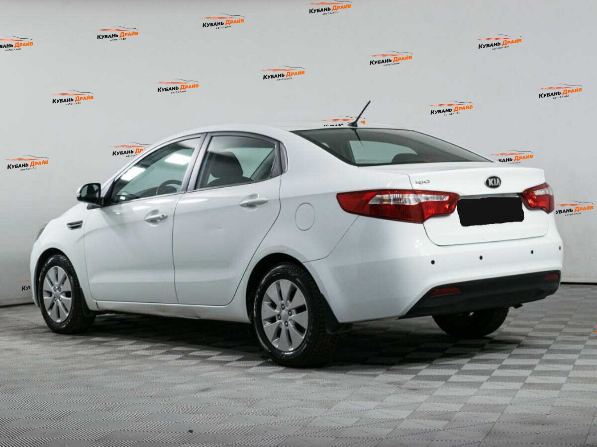 Kia Rio 2013 года с пробегом. Фото: #5