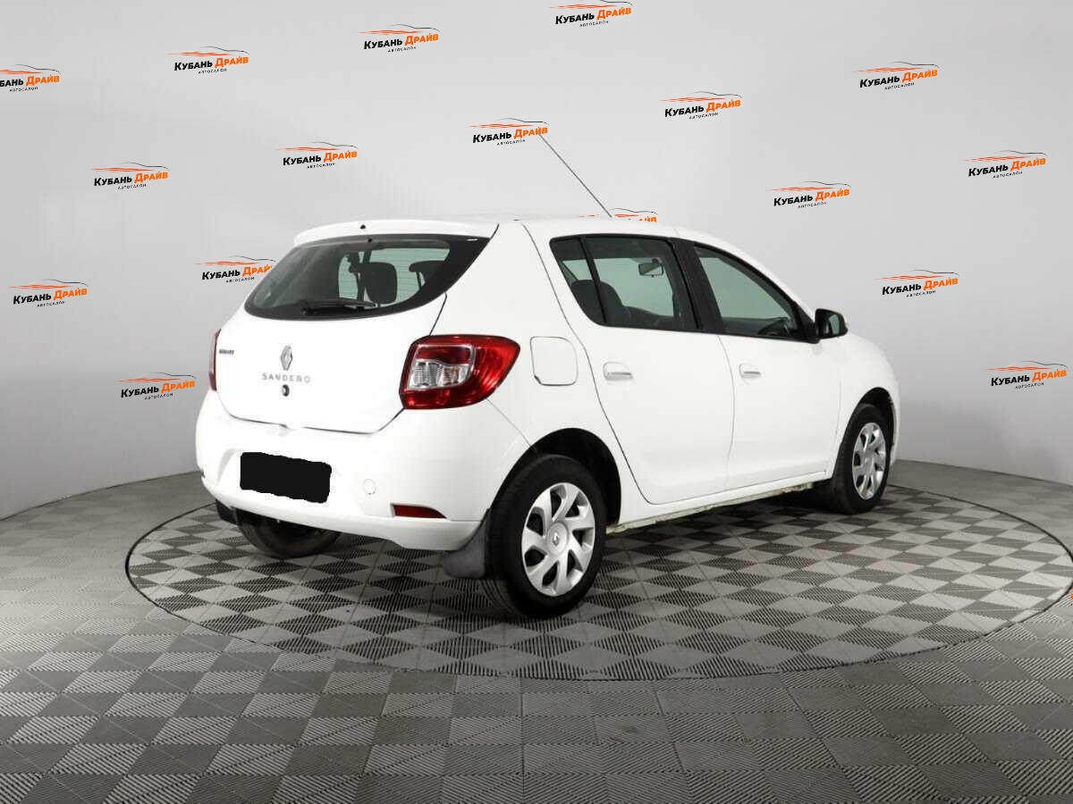 Renault Sandero 2017 года с пробегом. Фото: #7