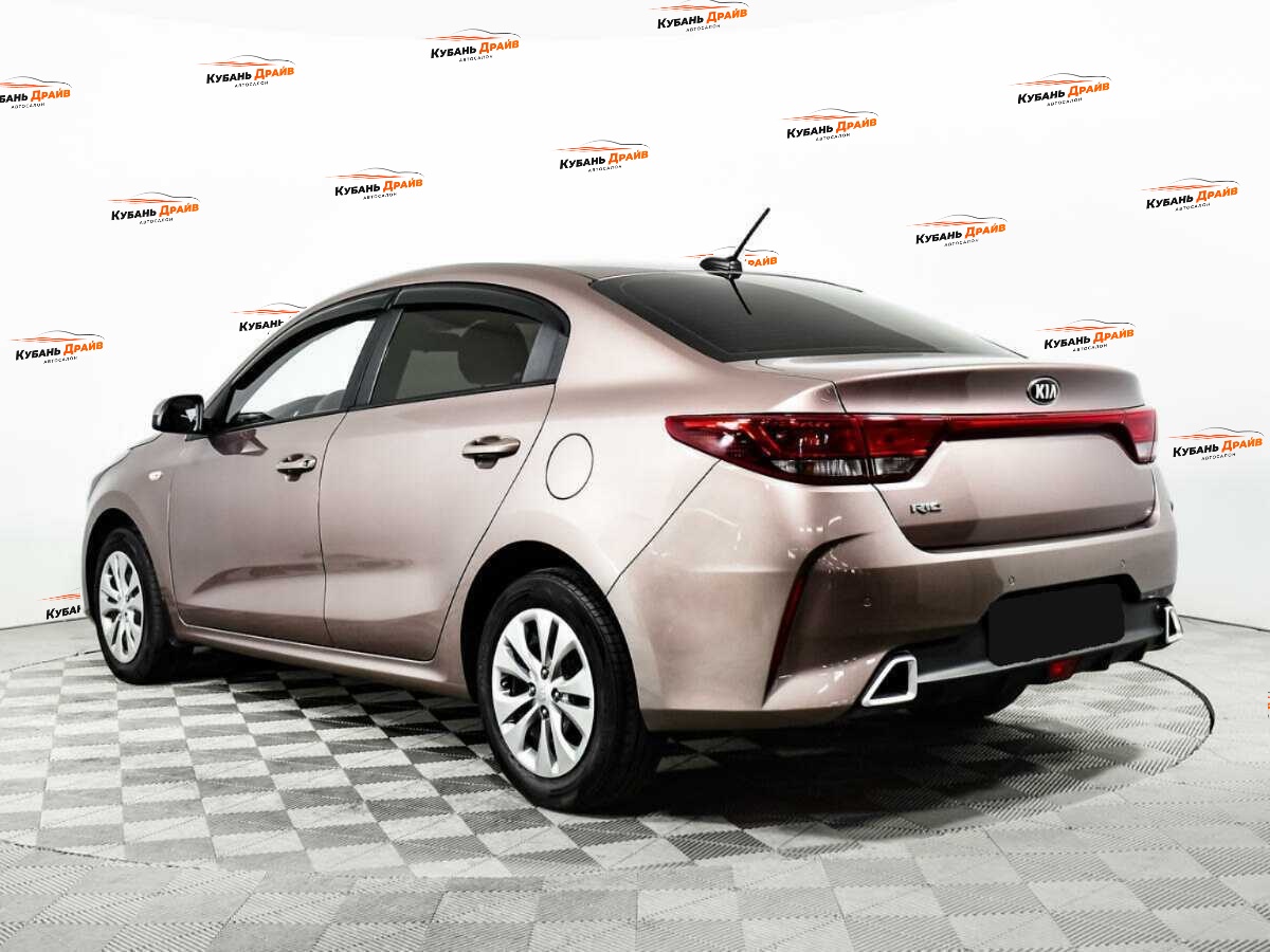 Kia Rio 2021 года с пробегом. Фото: #6