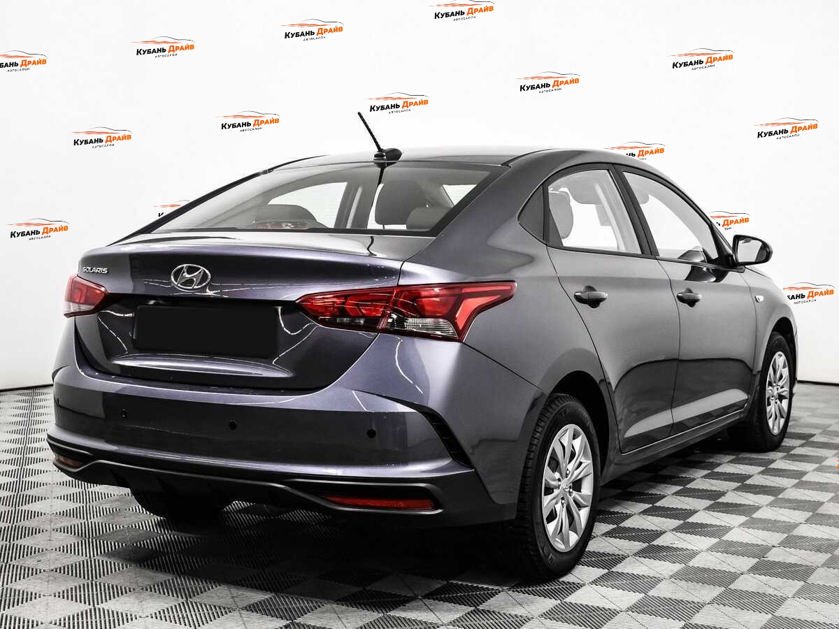 Hyundai Solaris 2021 года с пробегом. Фото: #4