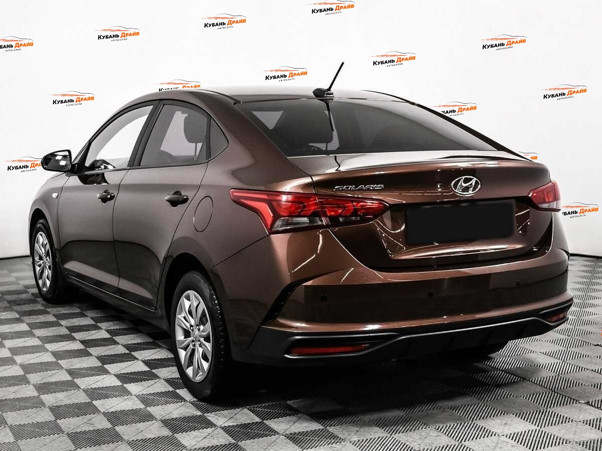 Hyundai Solaris 2021 года с пробегом. Фото: #6