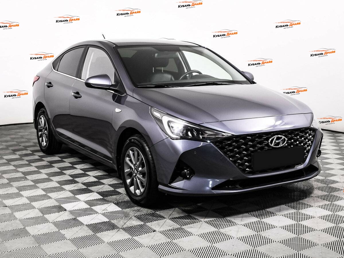 Hyundai Solaris 2021 года с пробегом. Фото: #2