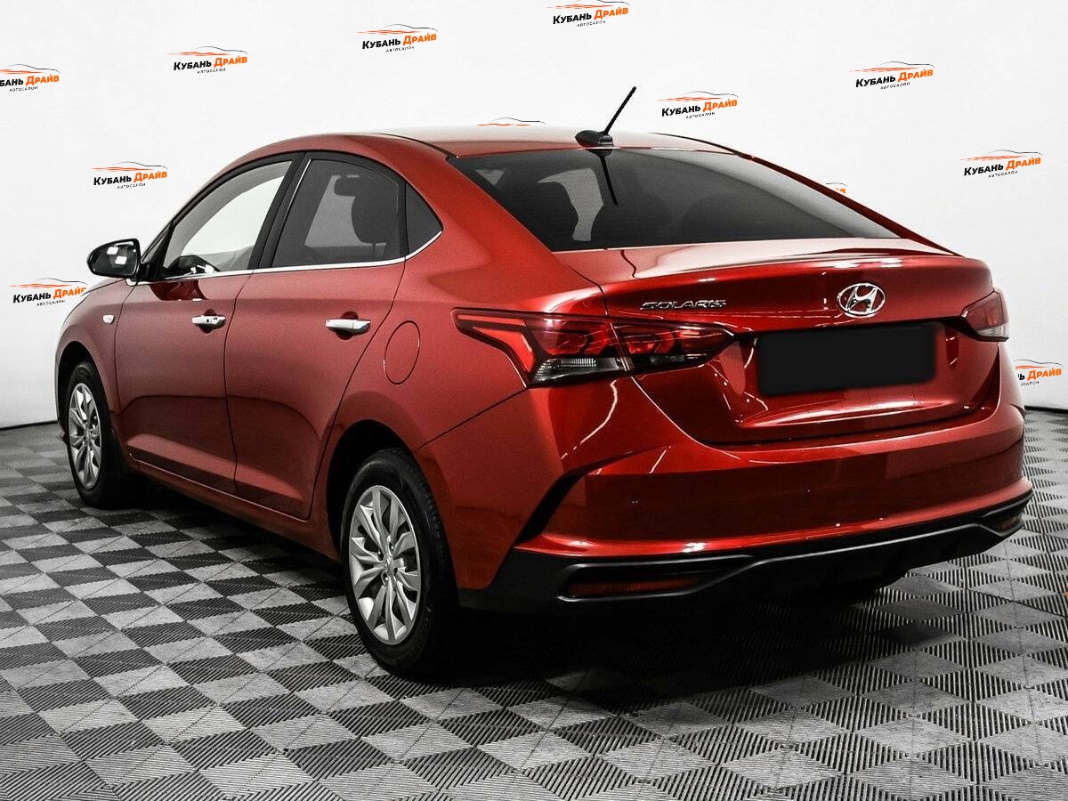 Hyundai Solaris 2021 года с пробегом. Фото: #6