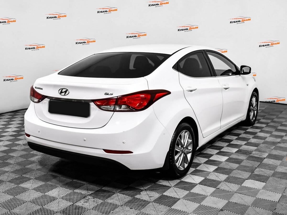 Hyundai Elantra 2014 года с пробегом. Фото: #4