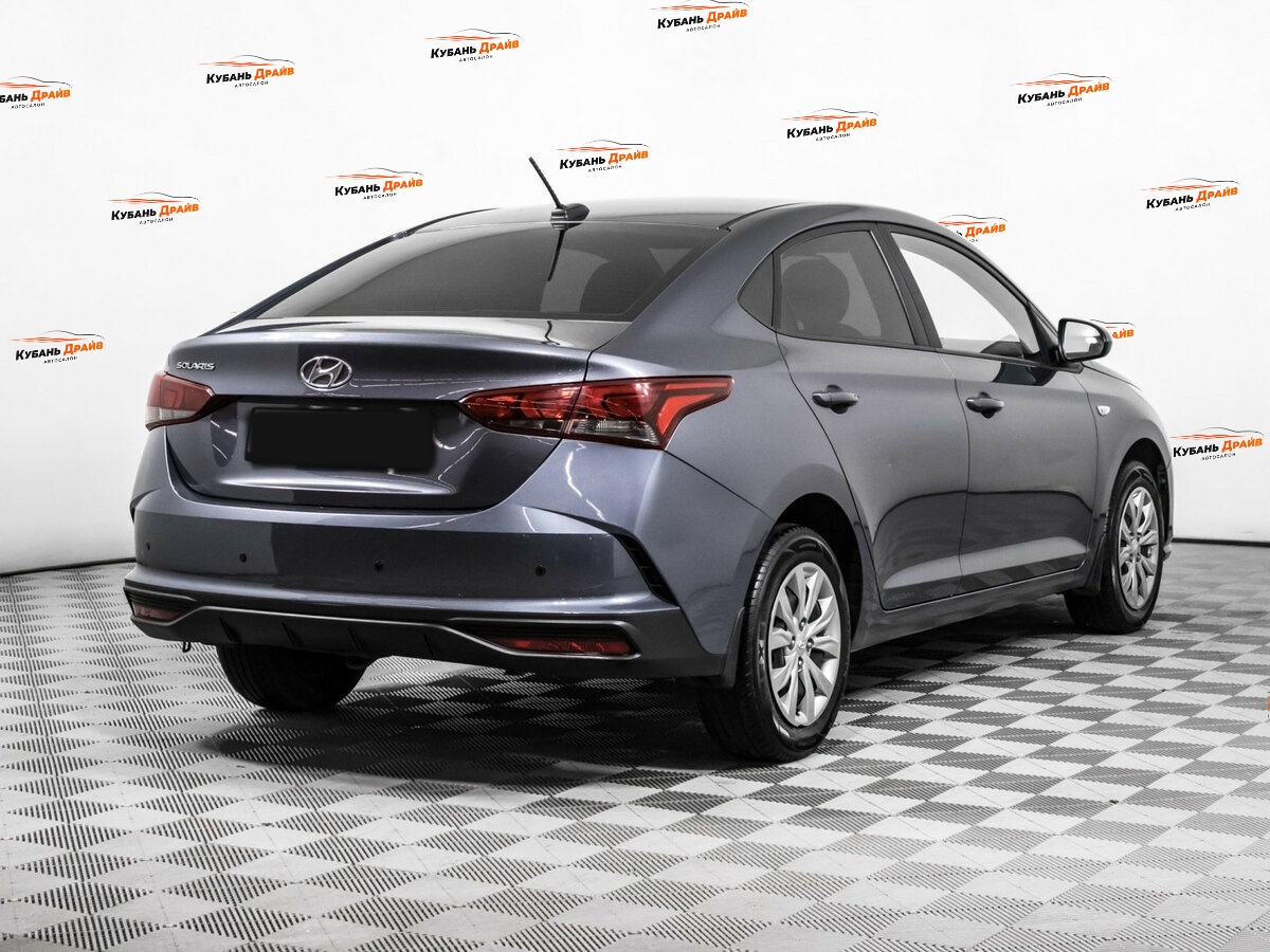 Hyundai Solaris 2021 года с пробегом. Фото: #4