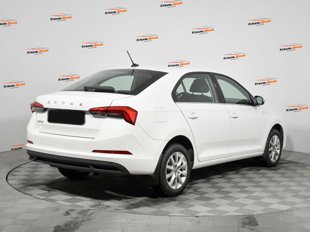Skoda Rapid 2021 года с пробегом. Фото: #4