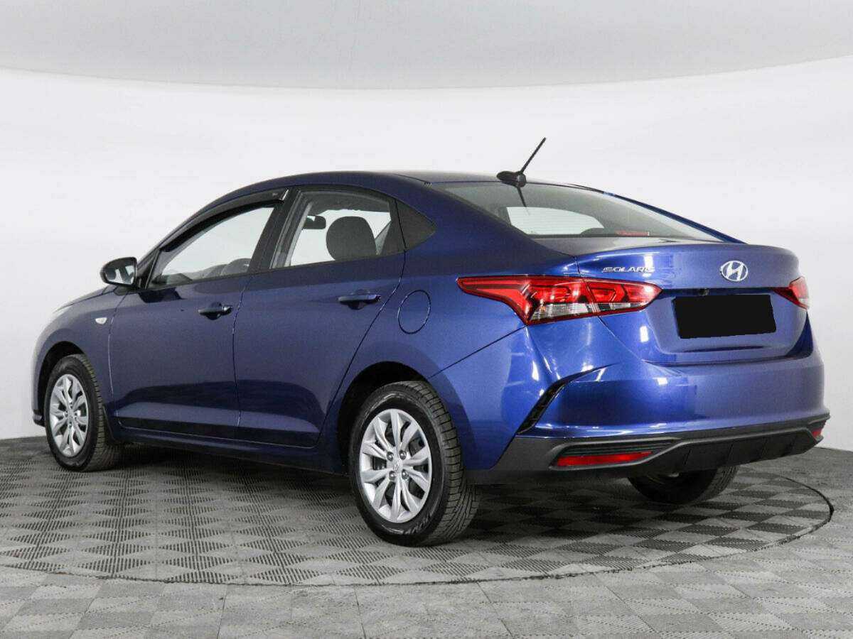 Hyundai Solaris 2021 года с пробегом. Фото: #6