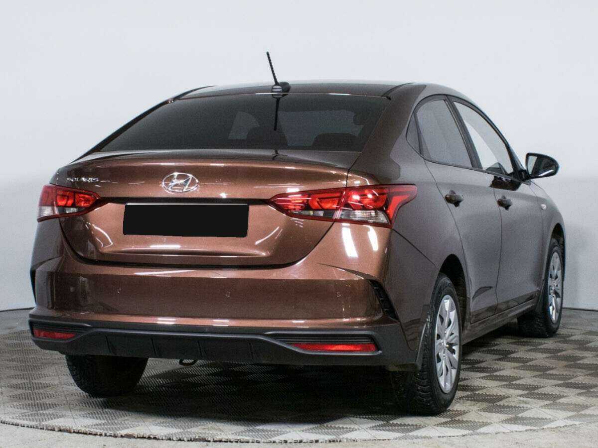 Hyundai Solaris 2021 года с пробегом. Фото: #4