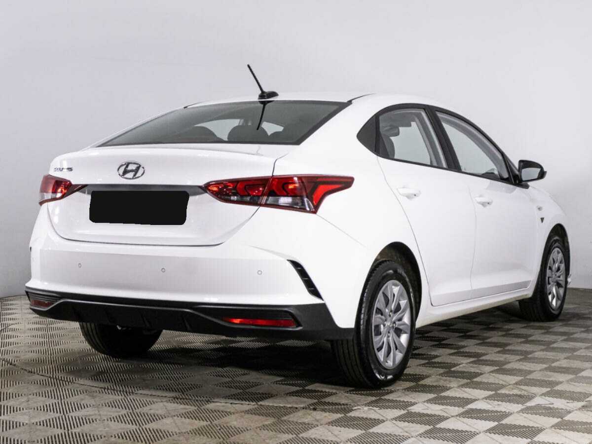 Hyundai Solaris 2021 года с пробегом. Фото: #4