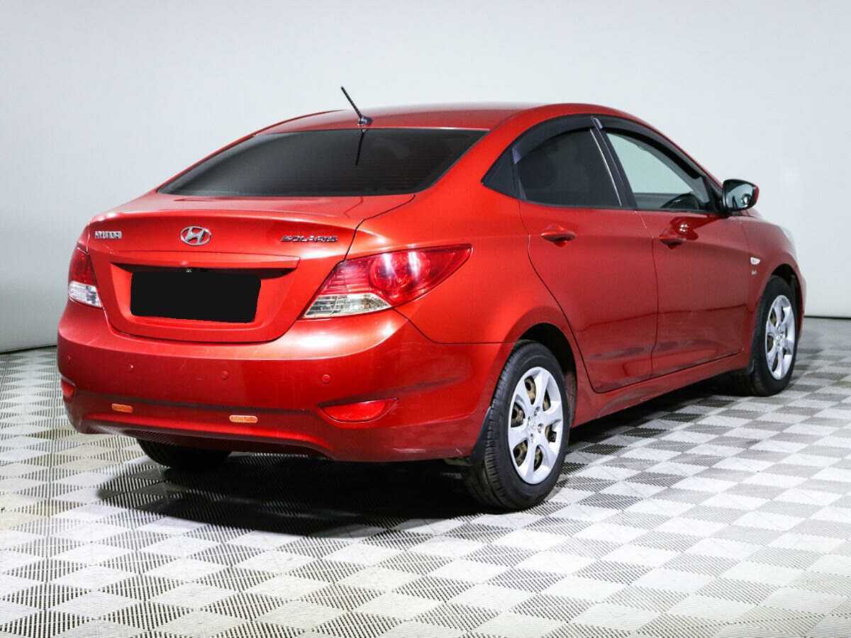 Hyundai Solaris 2013 года с пробегом. Фото: #3