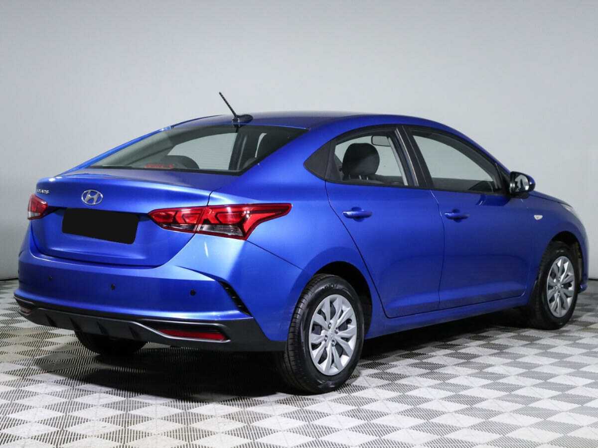 Hyundai Solaris 2021 года с пробегом. Фото: #3