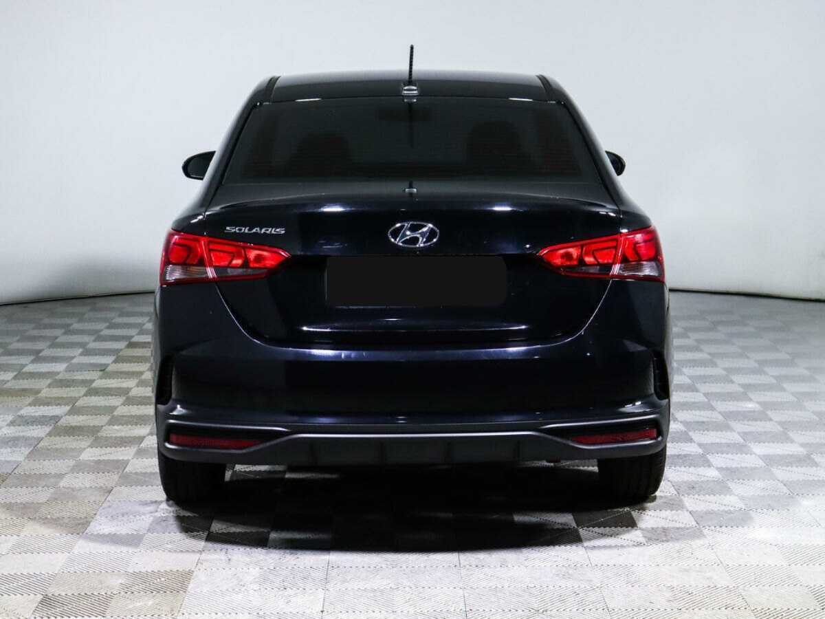 Hyundai Solaris 2021 года с пробегом. Фото: #4