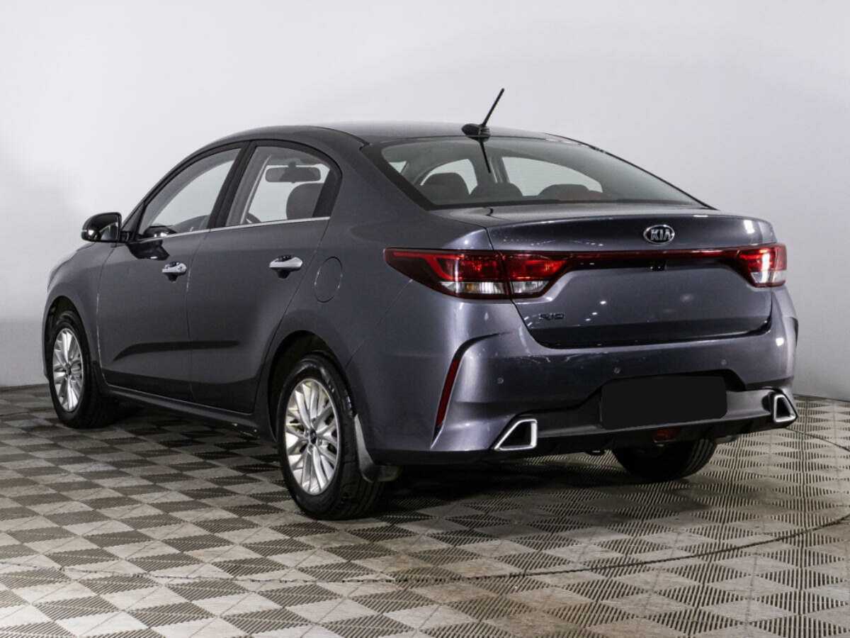 Kia Rio 2021 года с пробегом. Фото: #6