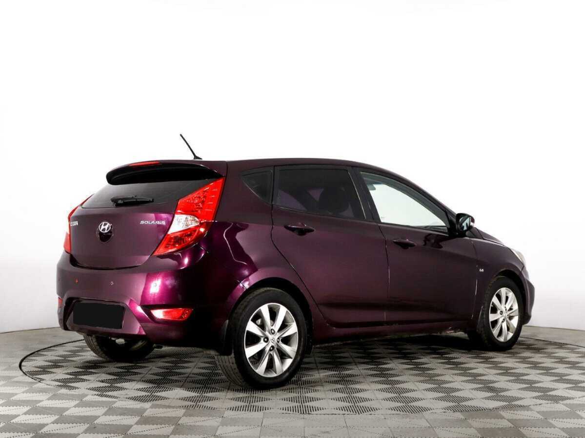 Hyundai Solaris 2013 года с пробегом. Фото: #4