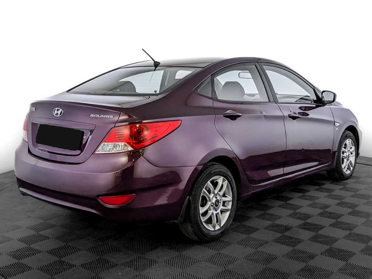 Hyundai Solaris 2012 года с пробегом. Фото: #4