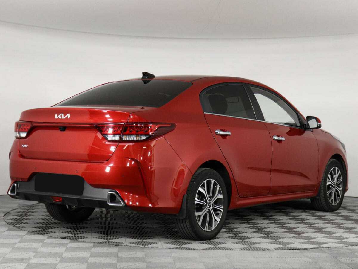 Kia Rio 2022 года с пробегом. Фото: #4