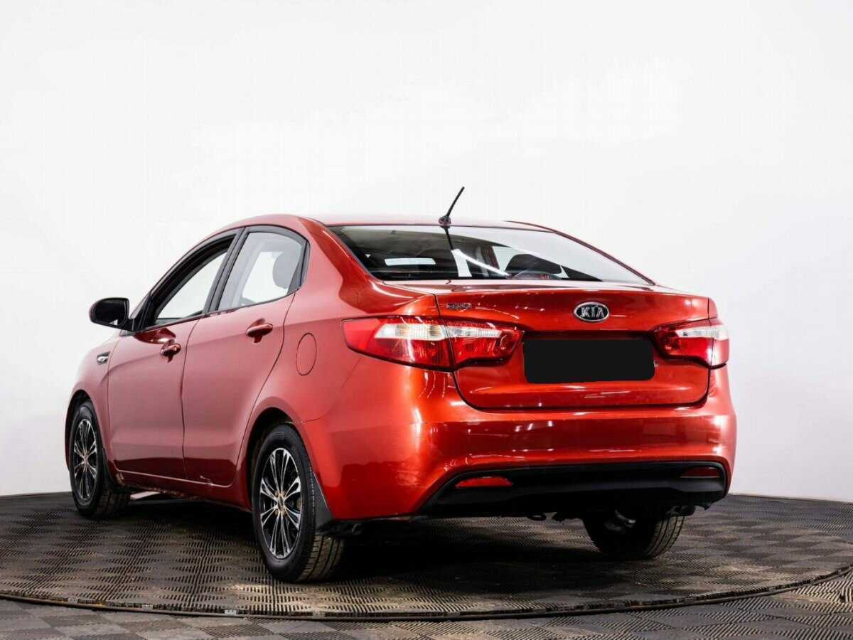Kia Rio 2012 года с пробегом. Фото: #3