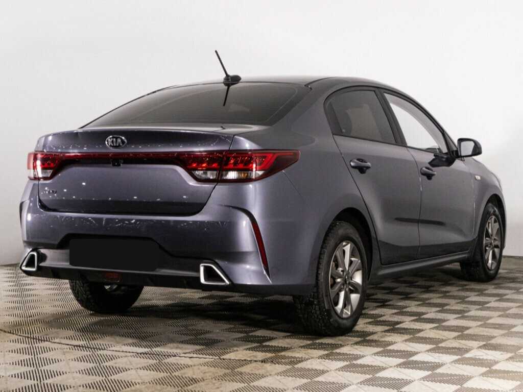Kia Rio 2021 года с пробегом. Фото: #4