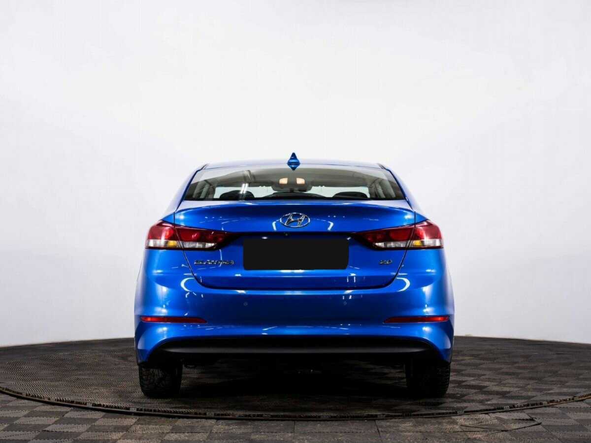 Hyundai Elantra 2017 года с пробегом. Фото: #4
