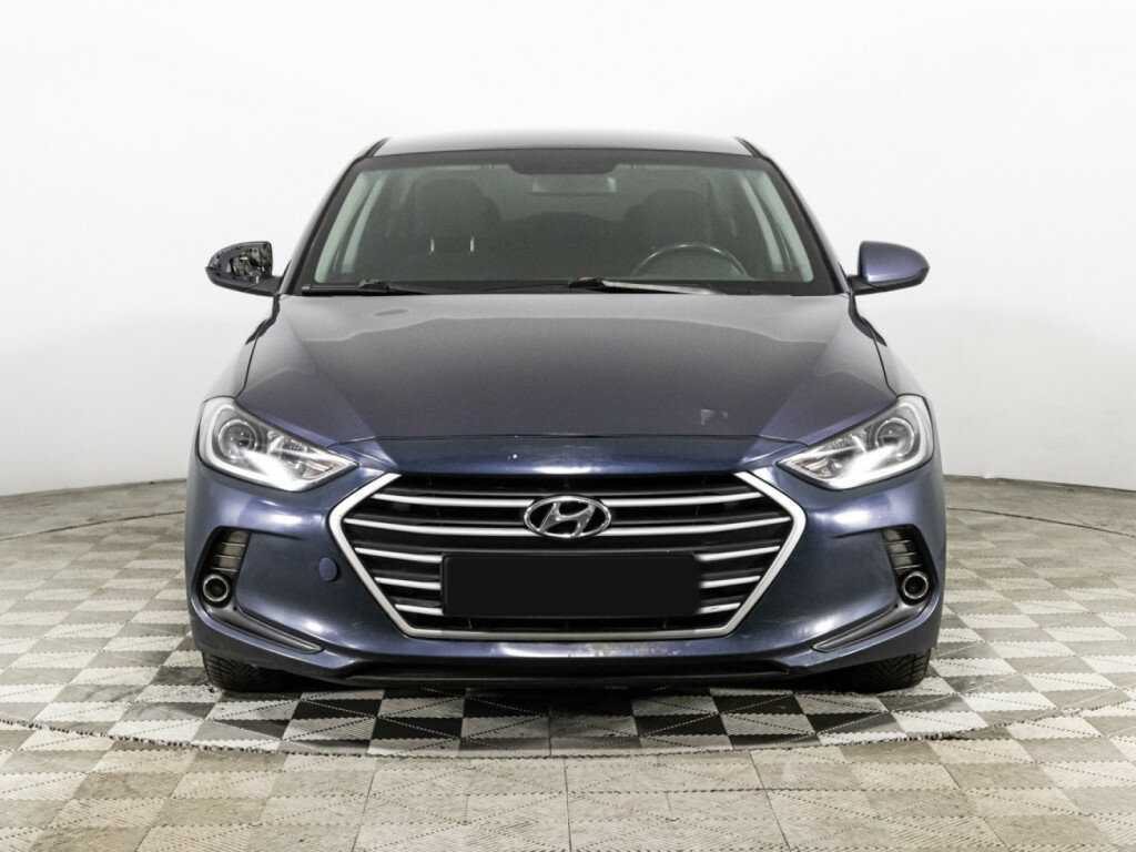 Hyundai Elantra 2017 года с пробегом. Фото: #1