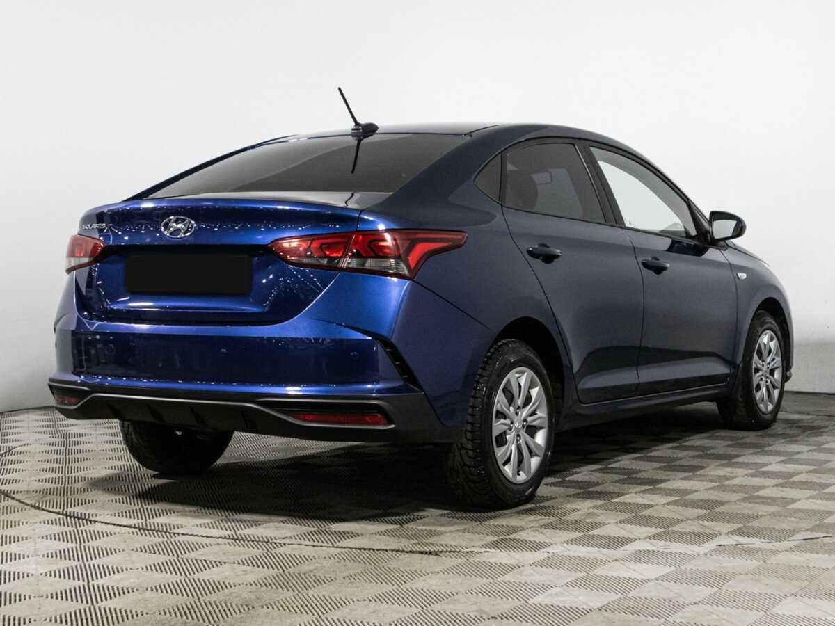 Hyundai Solaris 2021 года с пробегом. Фото: #4