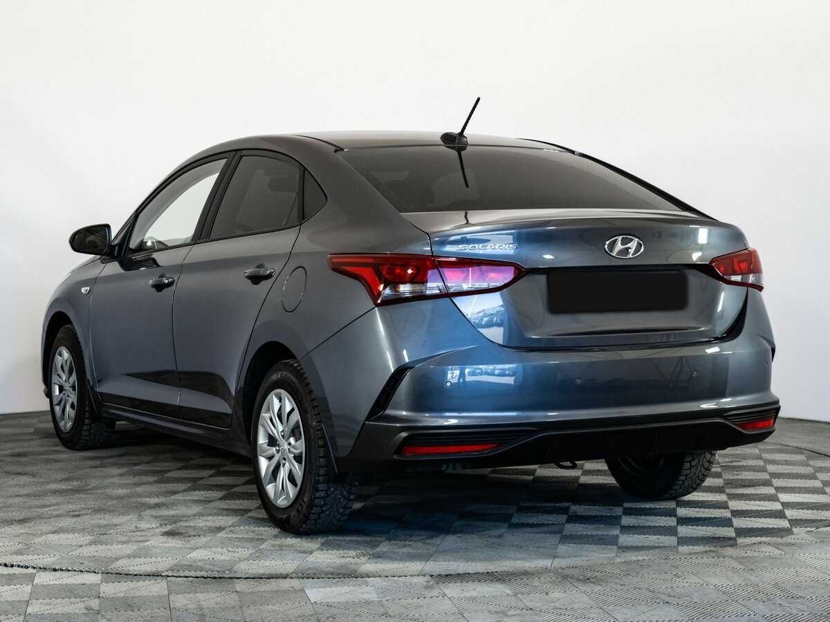 Hyundai Solaris 2022 года с пробегом. Фото: #5