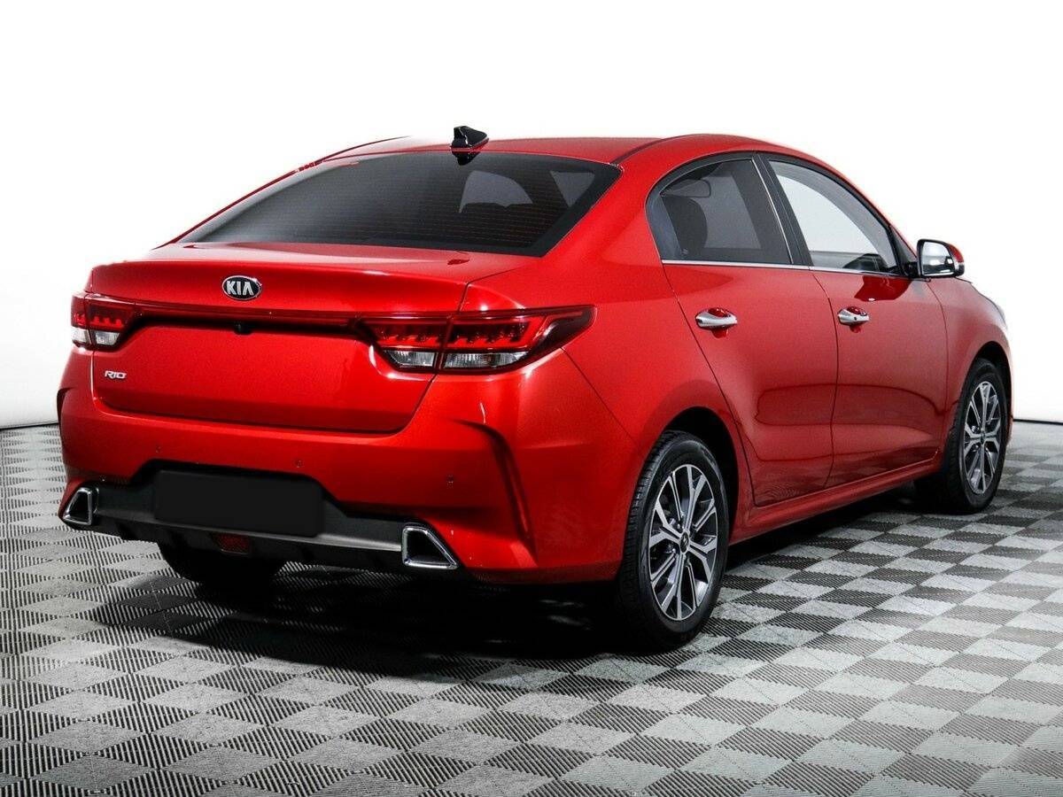 Kia Rio 2021 года с пробегом. Фото: #4