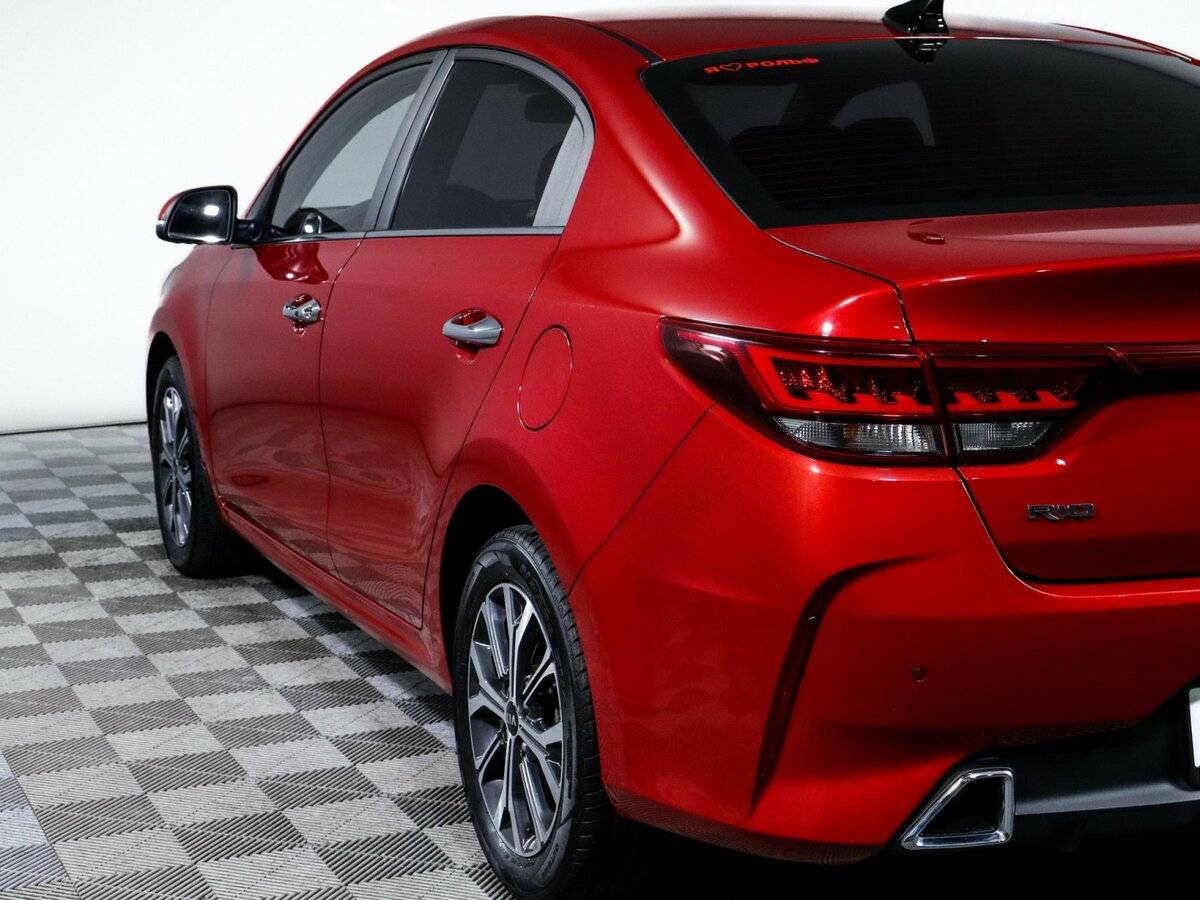 Kia Rio 2021 года с пробегом. Фото: #18