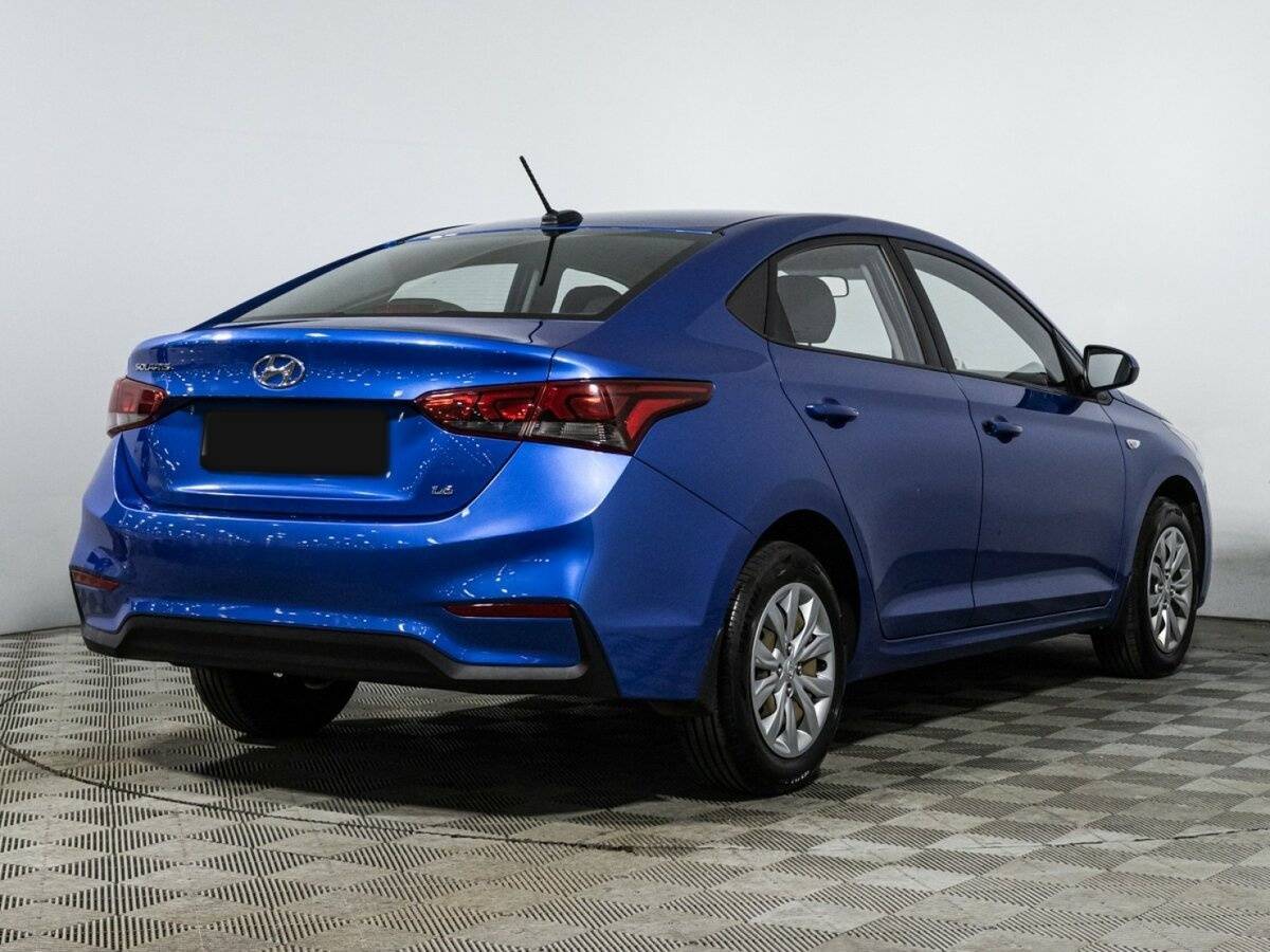 Hyundai Solaris 2019 года с пробегом. Фото: #4