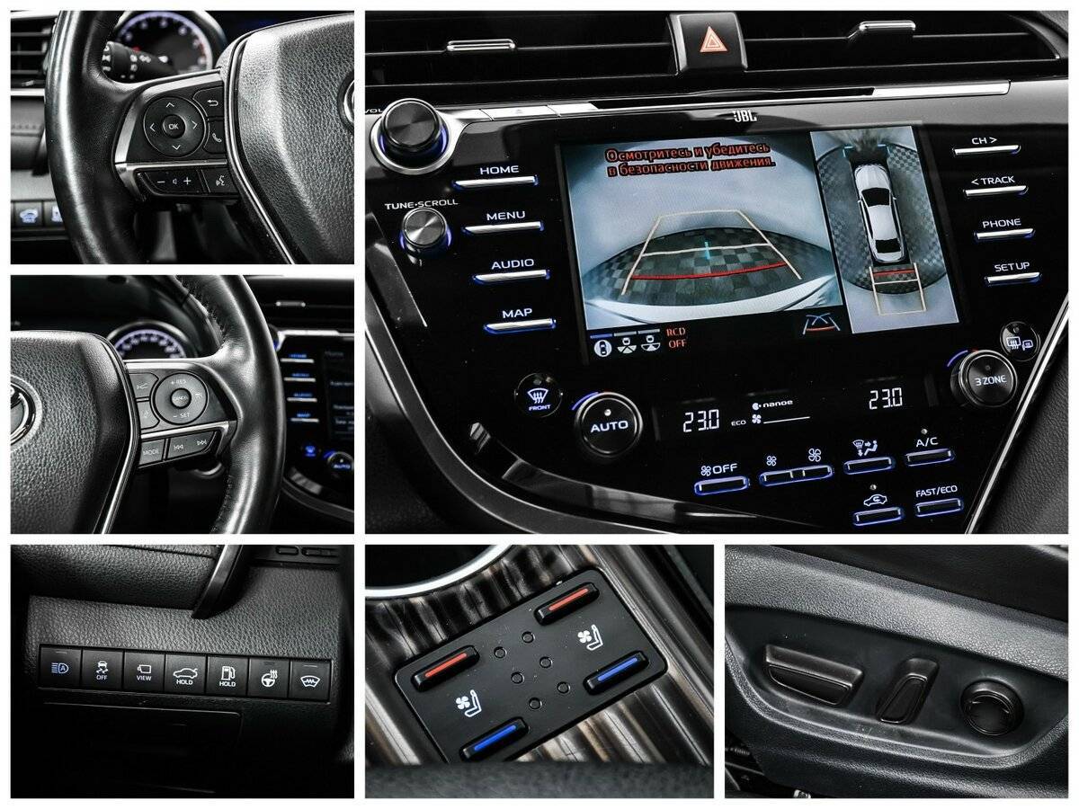 Toyota Camry 2019 года с пробегом. Фото: #14