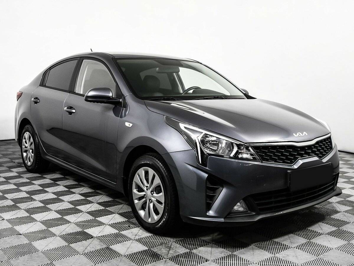 Kia Rio 2022 года с пробегом. Фото: #2