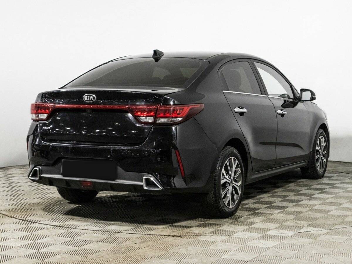 Kia Rio 2021 года с пробегом. Фото: #4