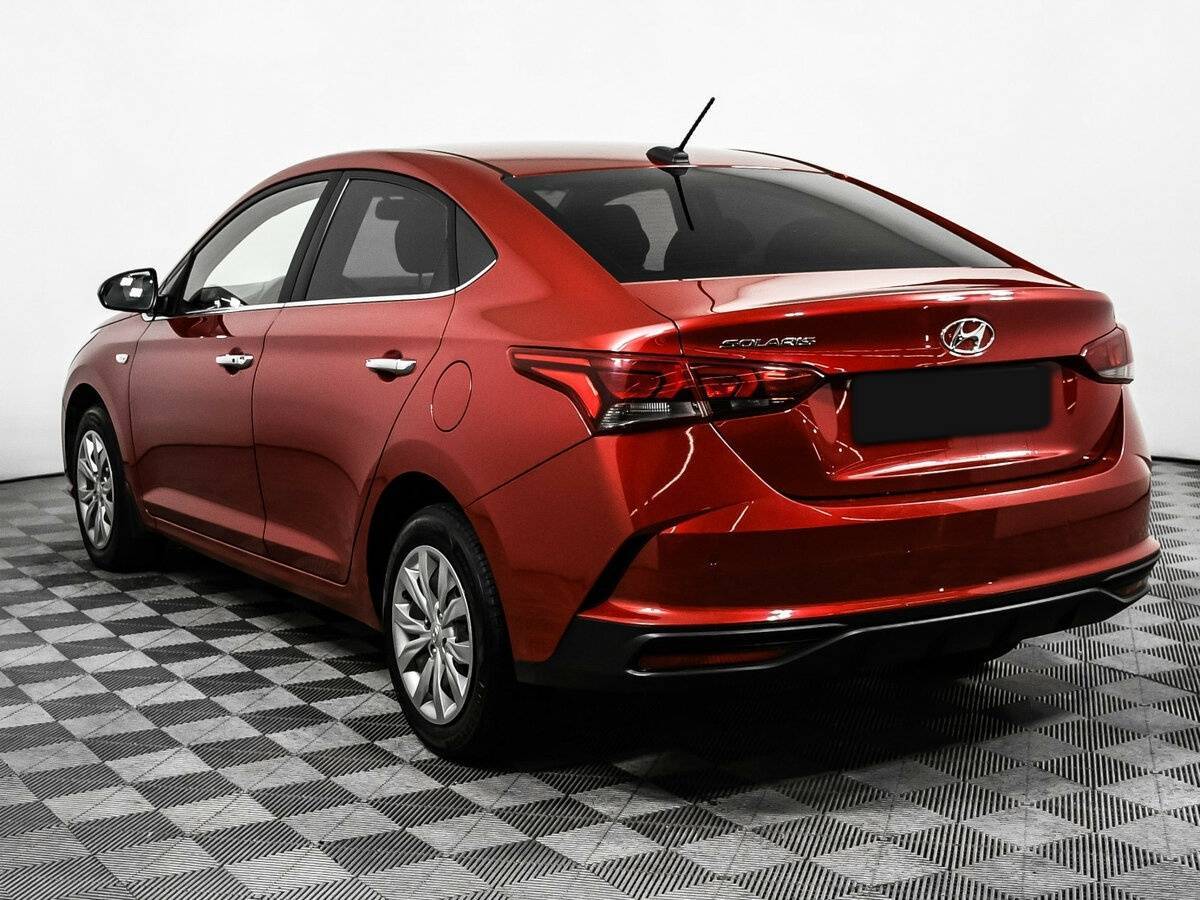 Hyundai Solaris 2021 года с пробегом. Фото: #6