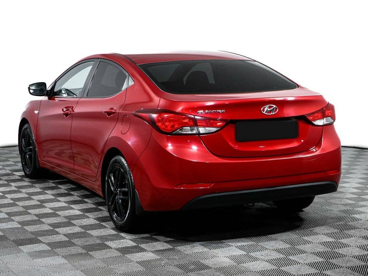 Hyundai Elantra 2015 года с пробегом. Фото: #6