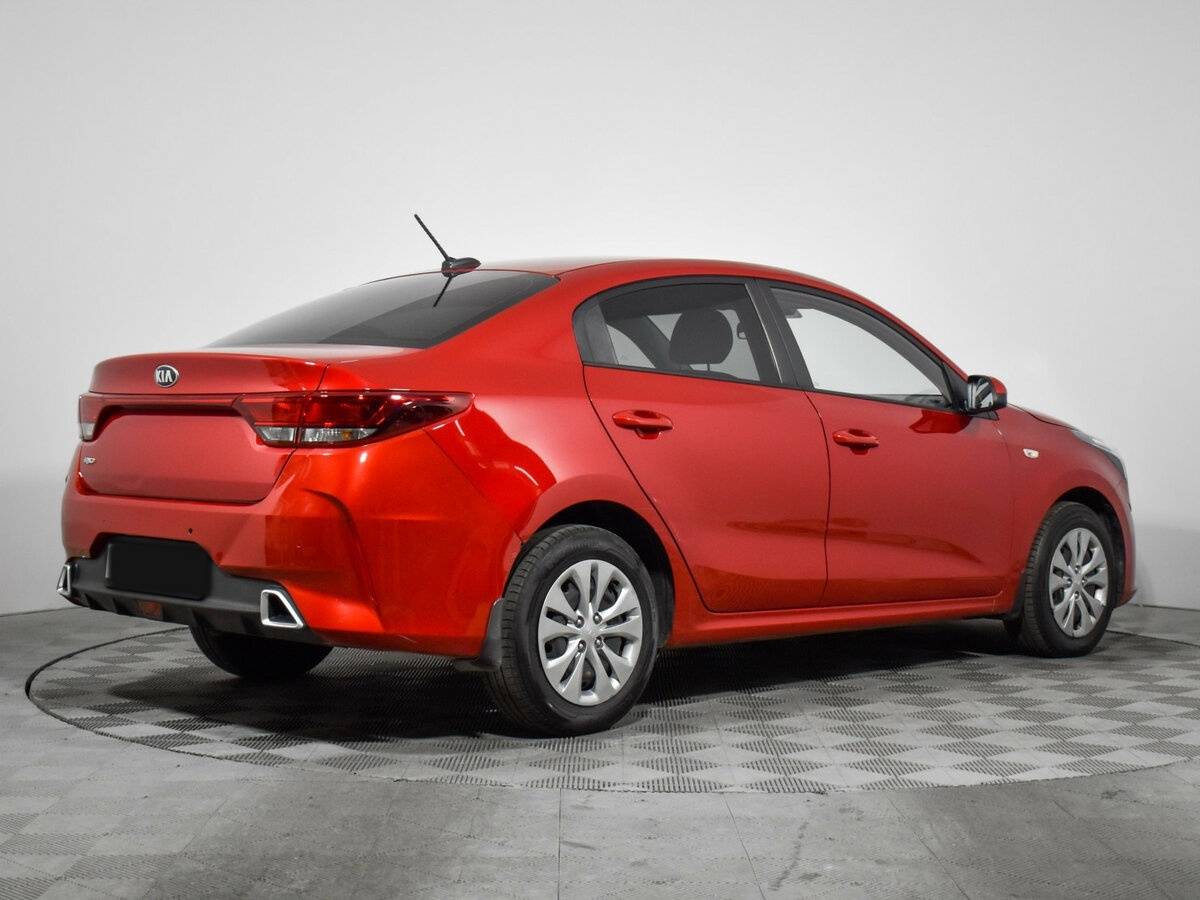 Kia Rio 2021 года с пробегом. Фото: #4