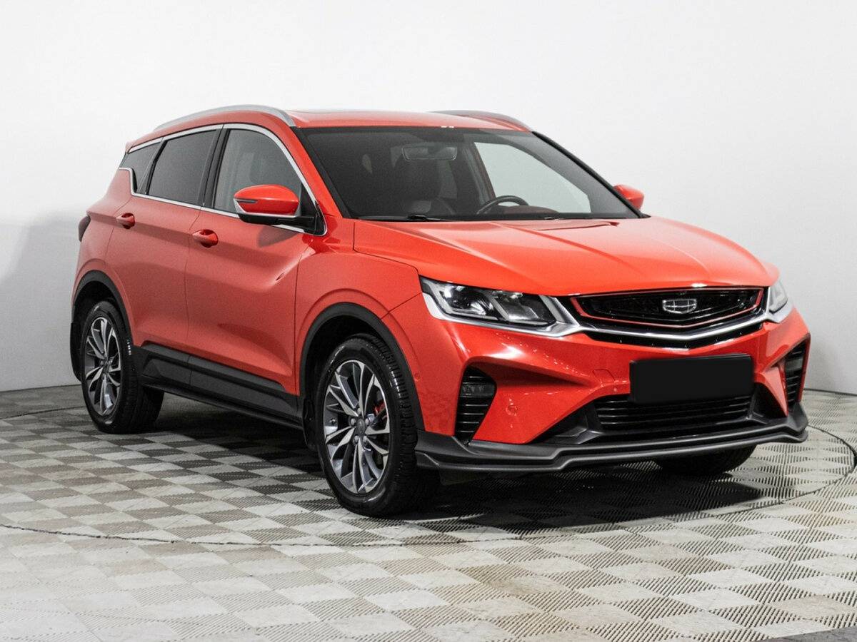 Geely Coolray 2021 года с пробегом. Фото: #2