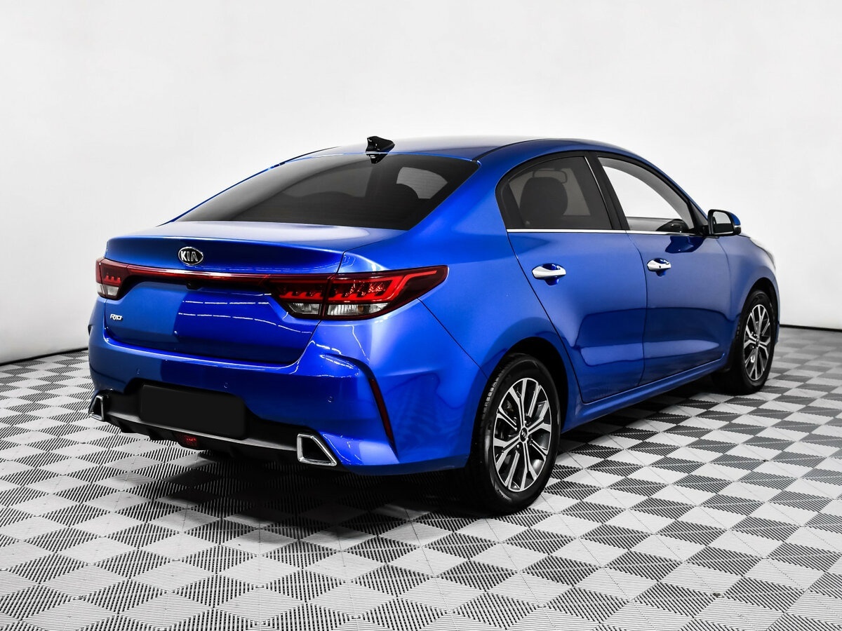 Kia Rio 2020 года с пробегом. Фото: #4