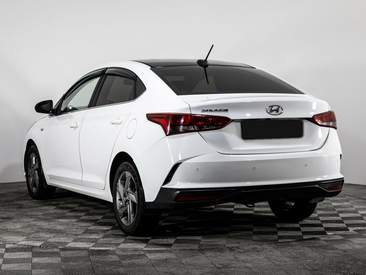 Hyundai Solaris 2021 года с пробегом. Фото: #5